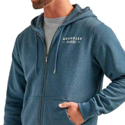Wrangler Men's Graphic Logo Full Zip Hoodie