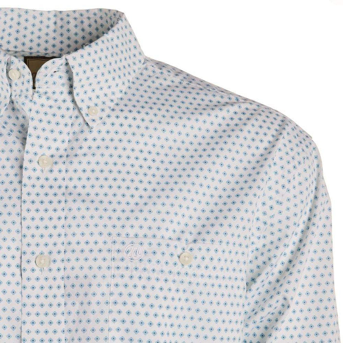 Wrangler Men's Blue Classic Long Sleeve Shirt