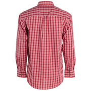 Wrangler Men's Red Plaid Button Down