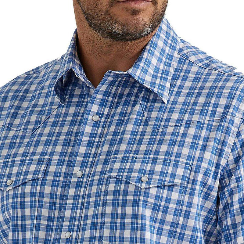 Wrangler Men's Wrinkle Resist Western Snap Shirt