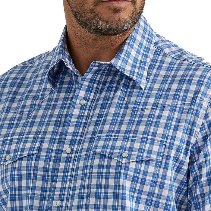 Wrangler Men's Wrinkle Resist Western Snap Shirt