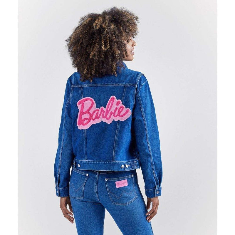 Wrangler x Barbie Women's Zip Front Denim Jacket