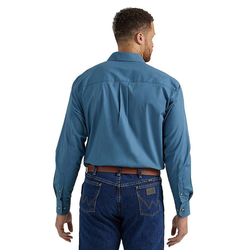 Wrangler Men's George Strait Long Sleeve Button Down