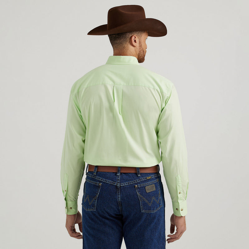 Wrangler Men's George Strait Long Sleeve Button Down