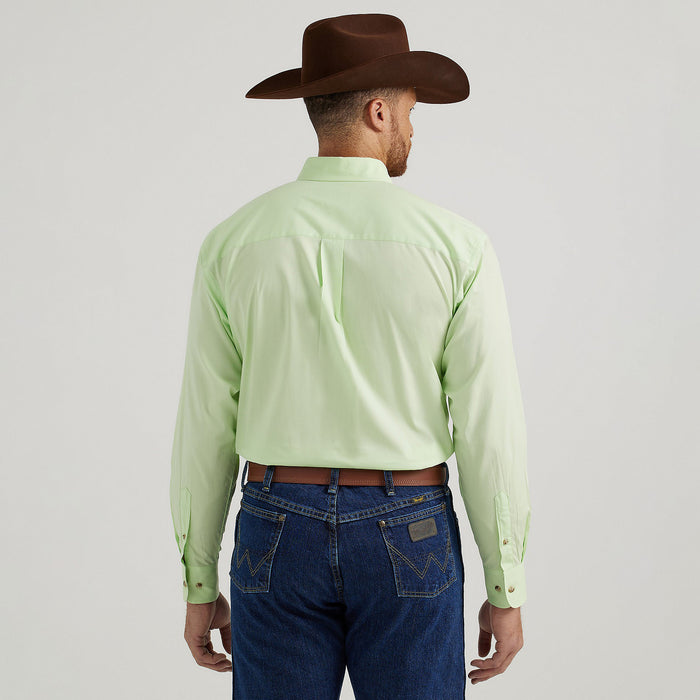 Wrangler Men's George Strait Long Sleeve Button Down