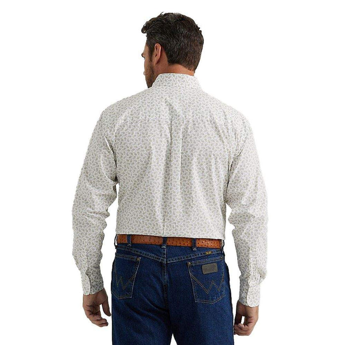 Wrangler Men's George Strait Long Sleeve Button Down
