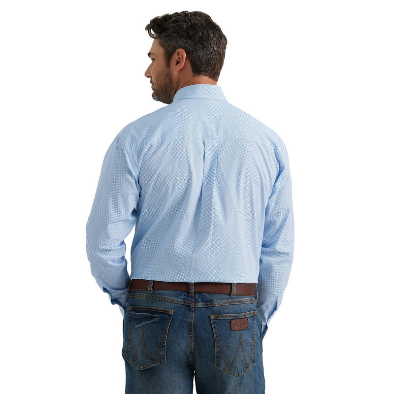 Wrangler Men's George Strait Long Sleeve Button Down