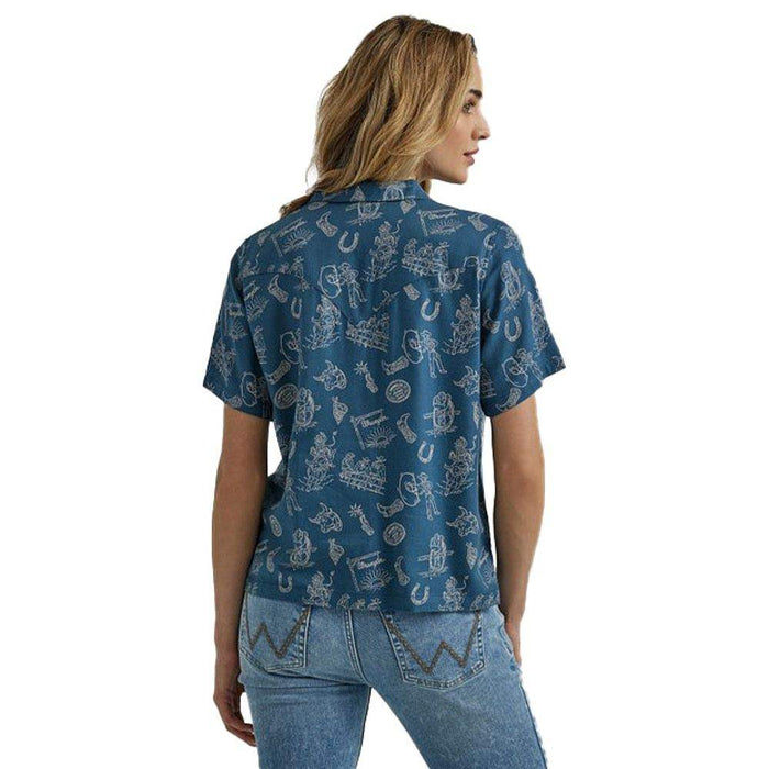 Wrangler Women's Retro Coconut Cowbelle Top