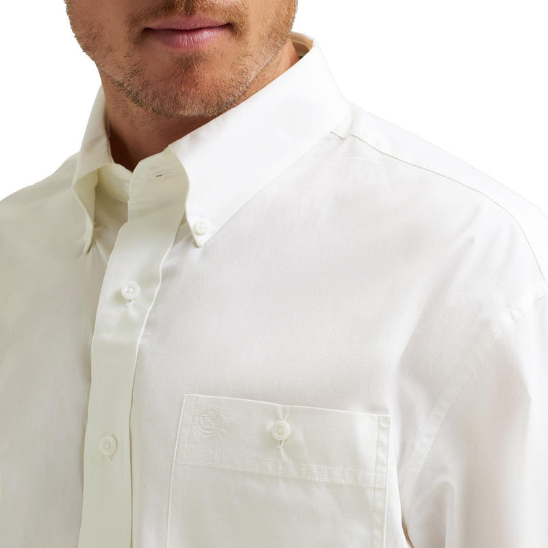 Wrangler Men's George Strait White Shirt