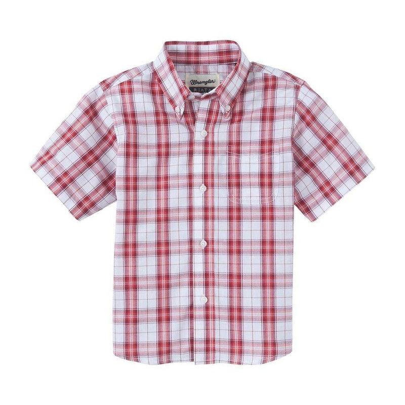 Wrangler Boy's Riata Assorted Short Sleeve Shirt
