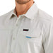 Wrangler Men's ATG Asymmetrical Zip Pocket Button Down