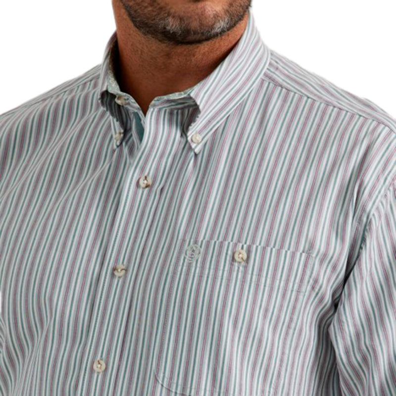 Wrangler Men's George Strait Long Sleeve Button Down