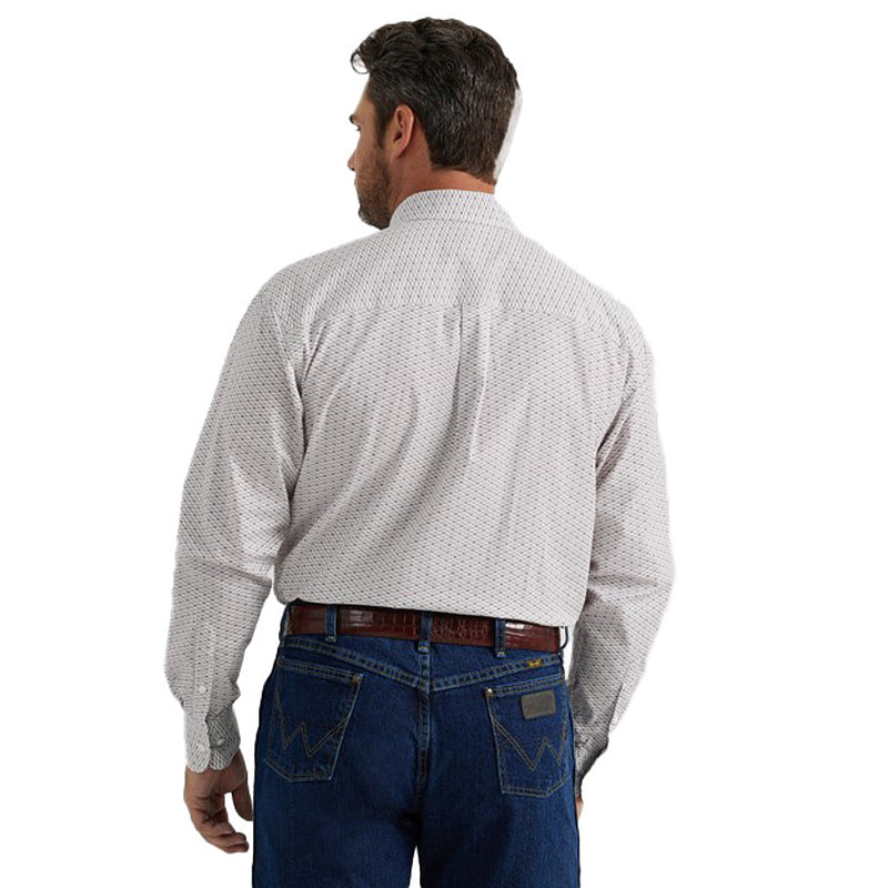 Wrangler Men's George Strait Long Sleeve Button Down