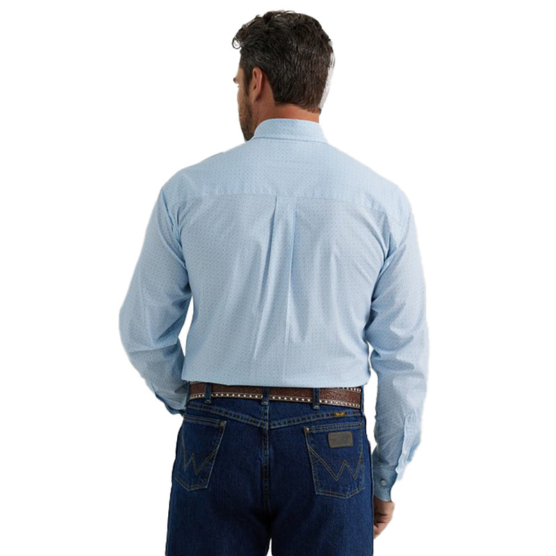 Wrangler Men's George Strait Long Sleeve Button Down