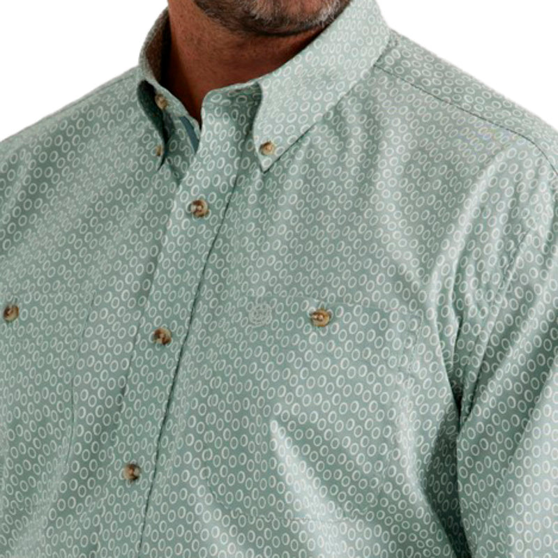 Wrangler Men's George Strait Two Pocket Button Down Shirt