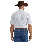 Wrangler Men's George Strait Short Sleeve Button Down Shirt