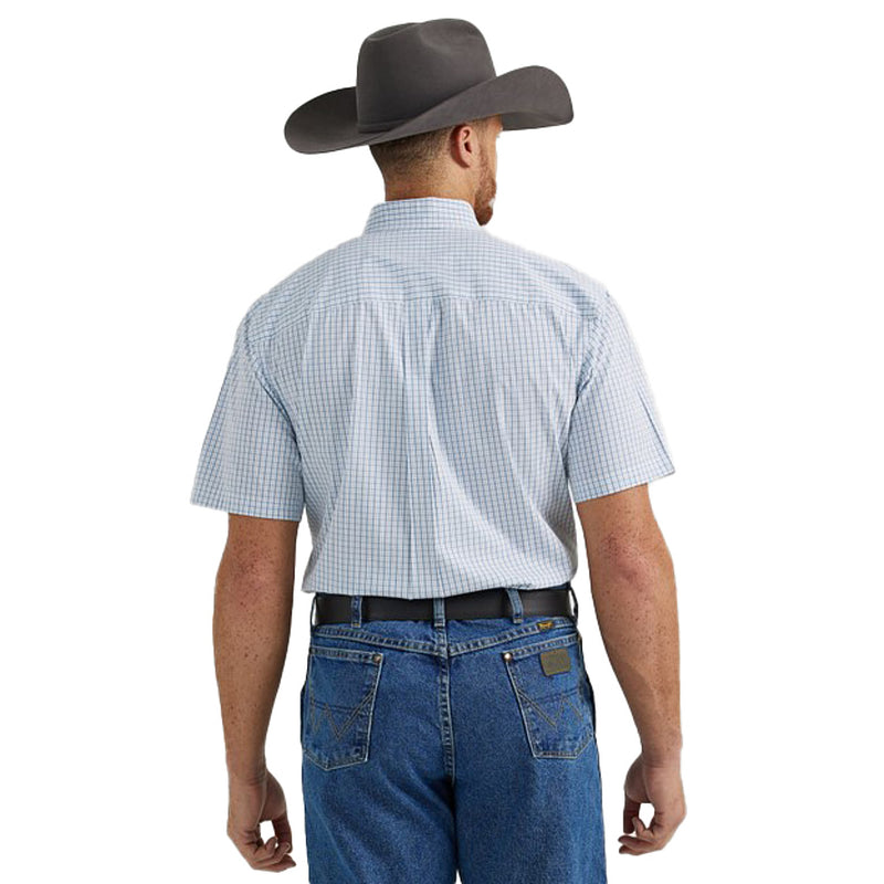 Wrangler Men's George Strait Short Sleeve Button Down