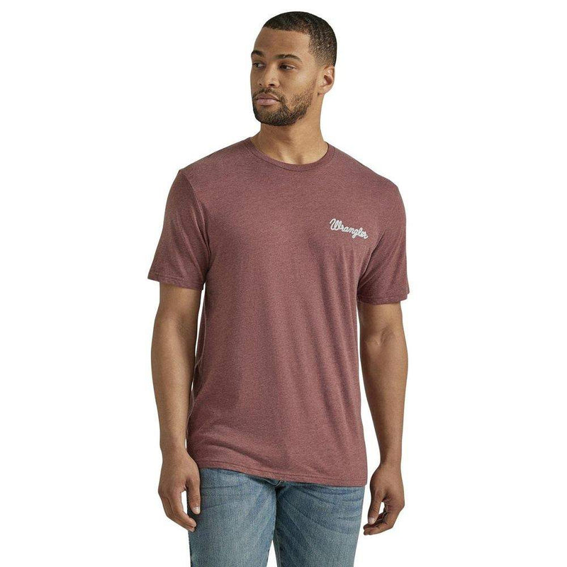 Wrangler Men's Sable Logo Tee