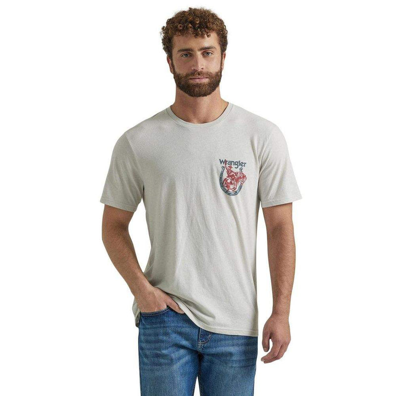 Wrangler Men's Americana Horse Shoe Logo Tee