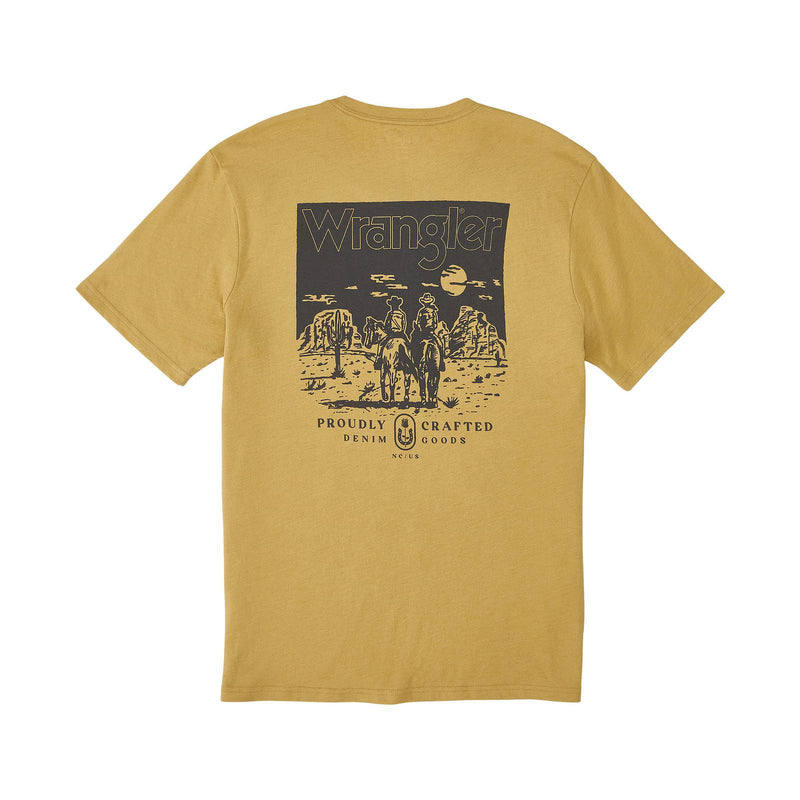 Wrangler Men's Desert Pale Gold Tee