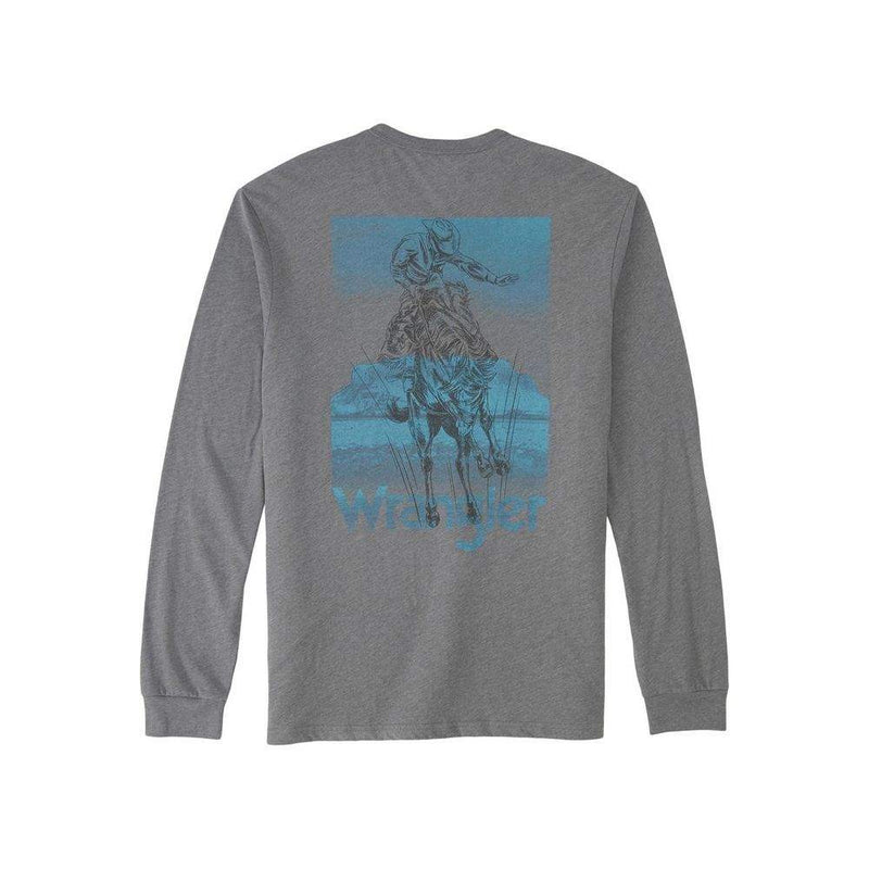 Wrangler Men's Graphic Long Sleeve Tee