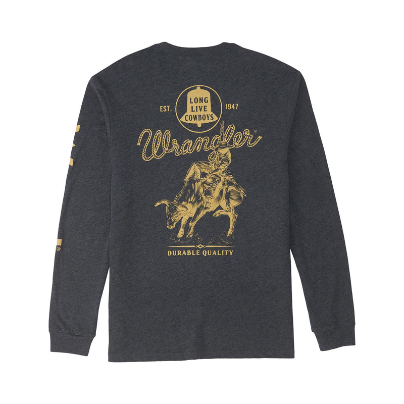 Wrangler Men's Graphic Long Sleeve Tee