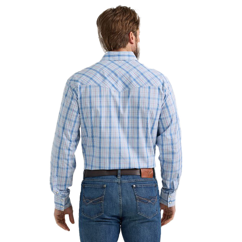 Wrangler Men's 20X Competition Advanced Comfort Long Sleeve Western Snap Shirt