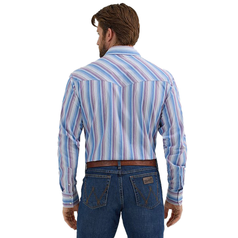Wrangler Men's 20X Competition Advanced Comfort Long Sleeve Two Pocket Western Snap Shirt
