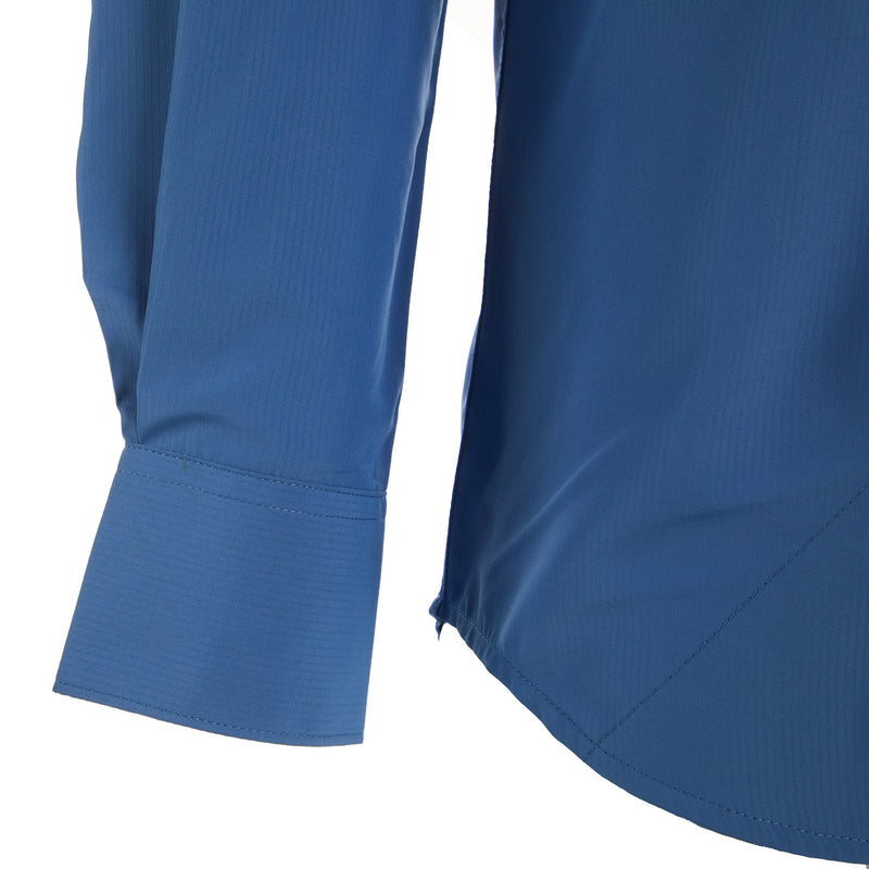 Wrangler Men's Blue Performance Snap Shirt