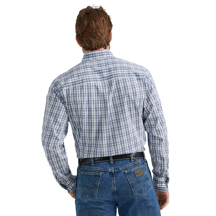 Wrangler Men's George Strait Long Sleeve Button Down