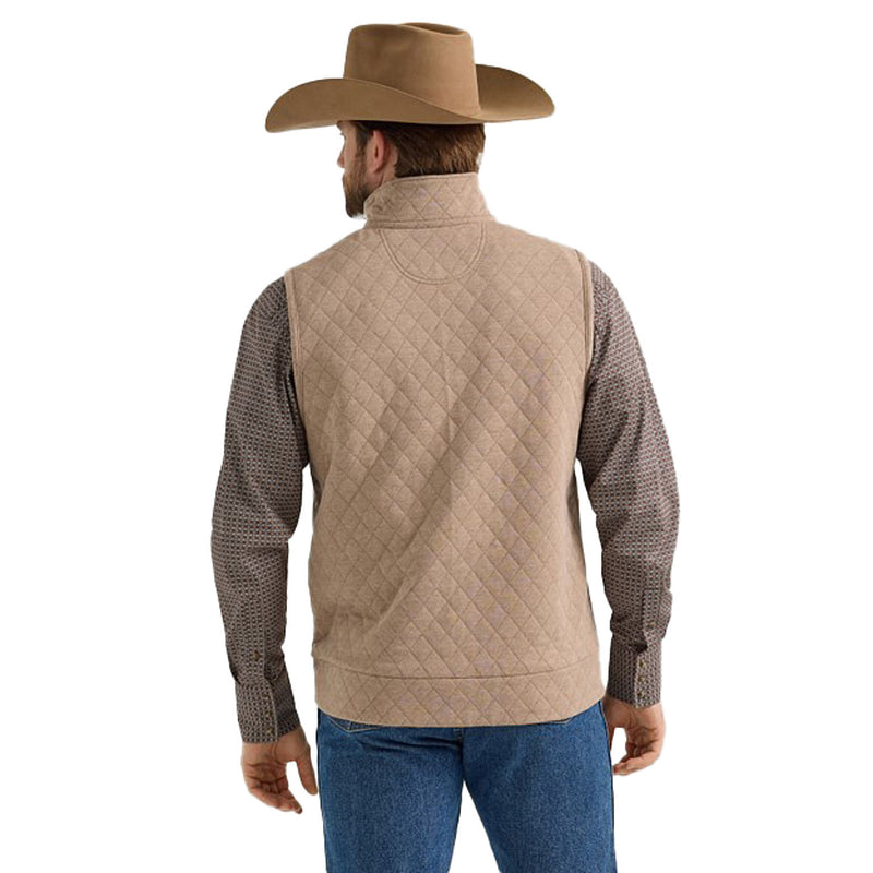 Wrangler Mens George Strait Taupe Vest