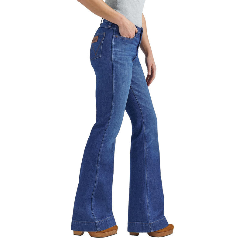 Wrangler Womens Bailey High Rise Trouser