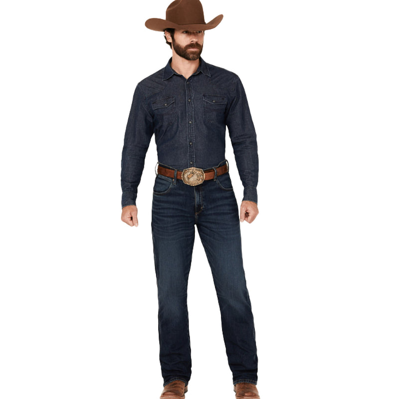 Wrangler Mens Retro Denim Relaxed Jean