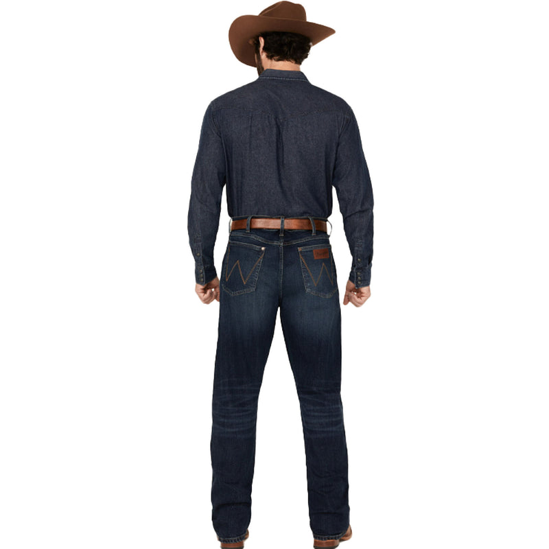 Wrangler Mens Retro Denim Relaxed Jean