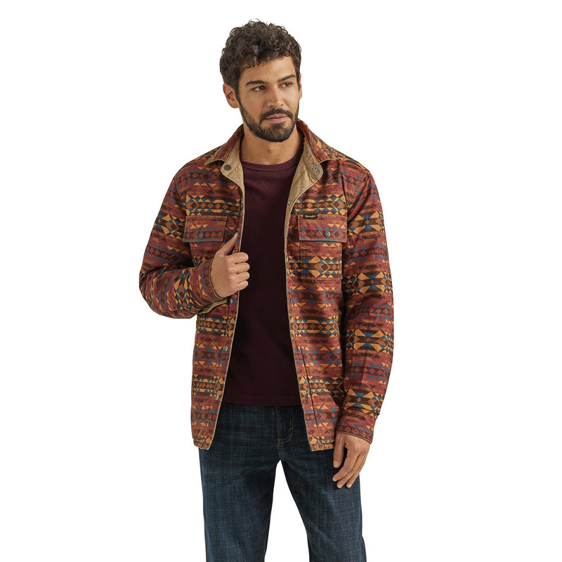 Wrangler Men's Clay Reversible Shirt Jacket