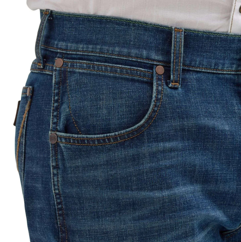 Wrangler Mens Retro Slim Fit Straight Leg Jean