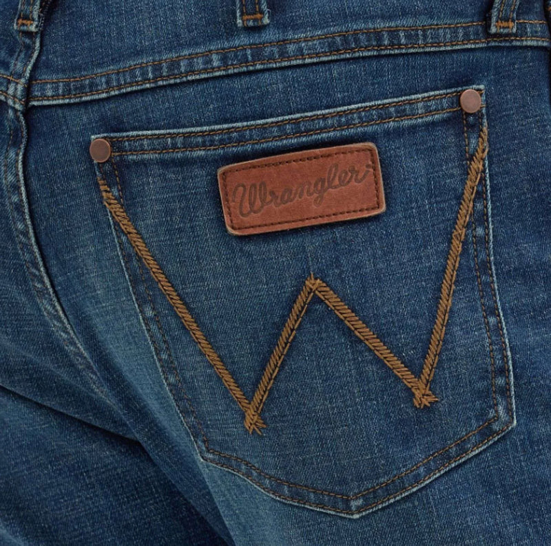 Wrangler Mens Retro Slim Fit Straight Leg Jean