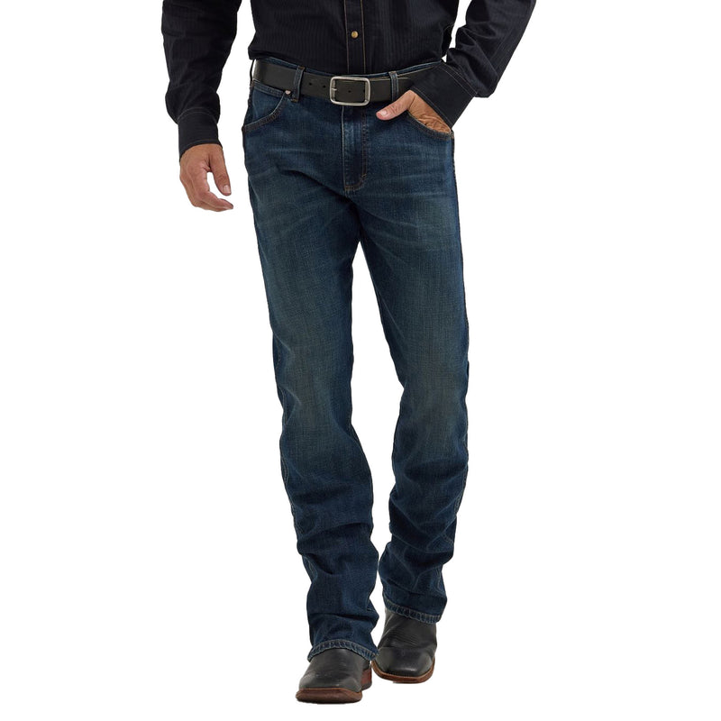Wrangler Mens Retro Slim Fit Bootcut Jeans