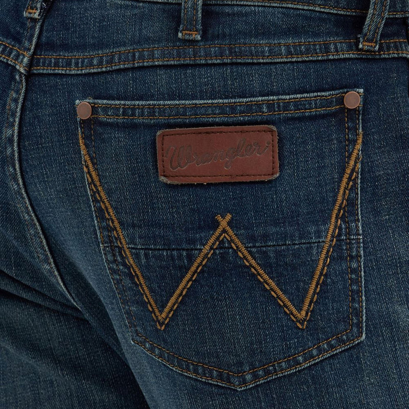 Wrangler Mens Retro Slim Fit Bootcut Jeans