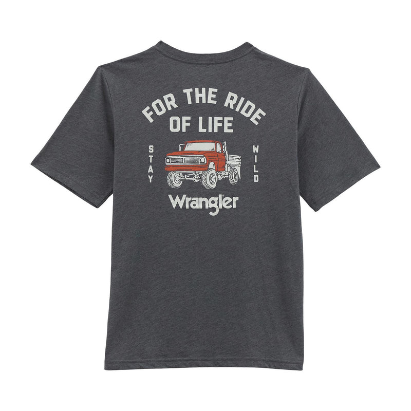 Wrangler Boys Asphalt Graphic Tee