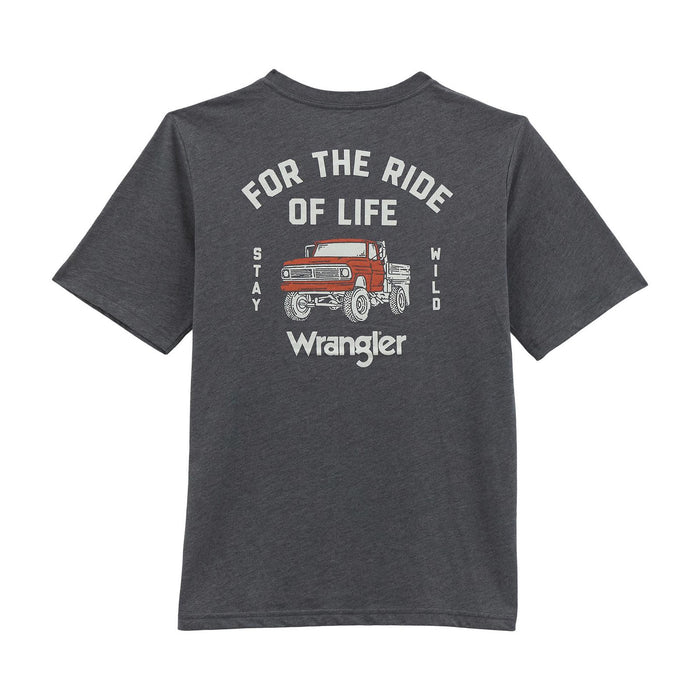 Wrangler Boys Asphalt Graphic Tee