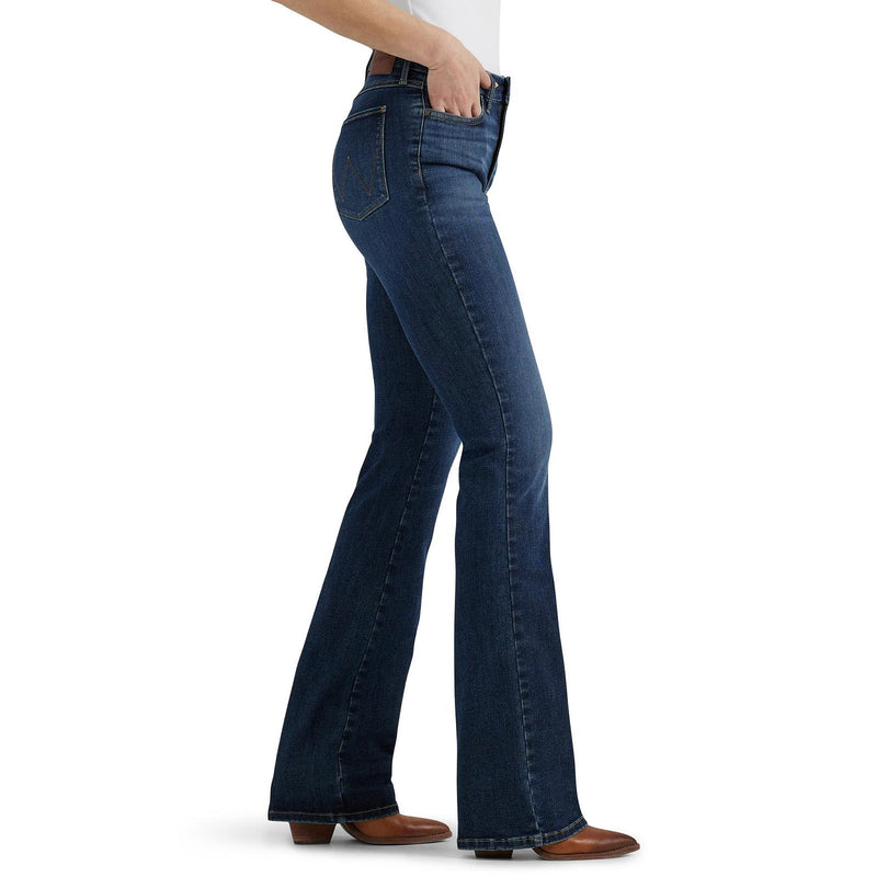 Wrangler Women's BeSpoke High Rise Lacey Bootcut Jean