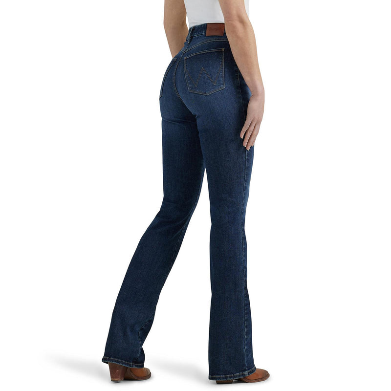 Wrangler Women's BeSpoke High Rise Lacey Bootcut Jean