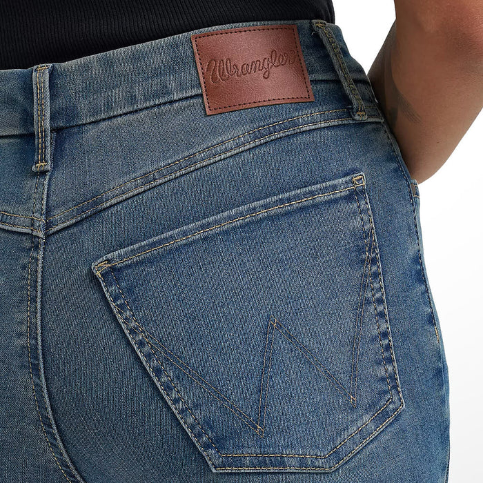 Wrangler Women's Bespoke Ada High Rise Bootcut Jeans