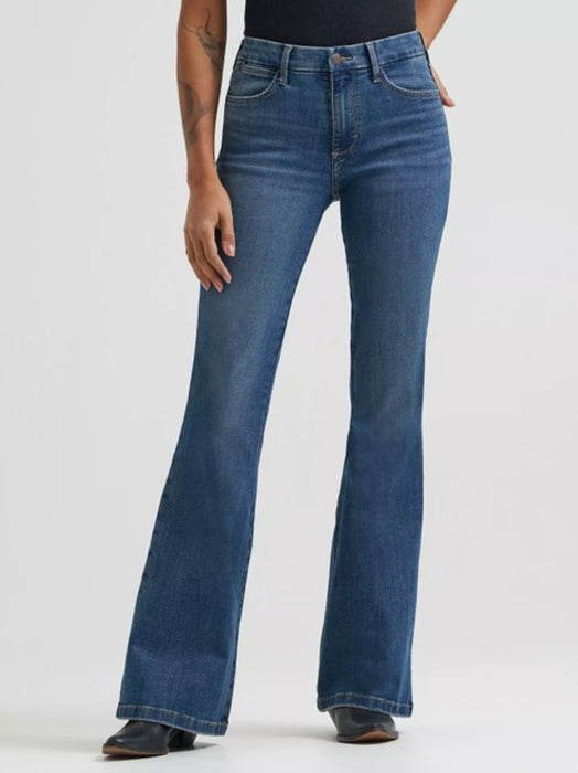 Wrangler Women's Bespoke Lily High Rise Flare Jeans