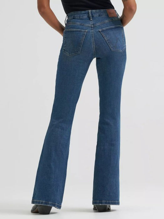 Wrangler Women's Bespoke Lily High Rise Flare Jeans