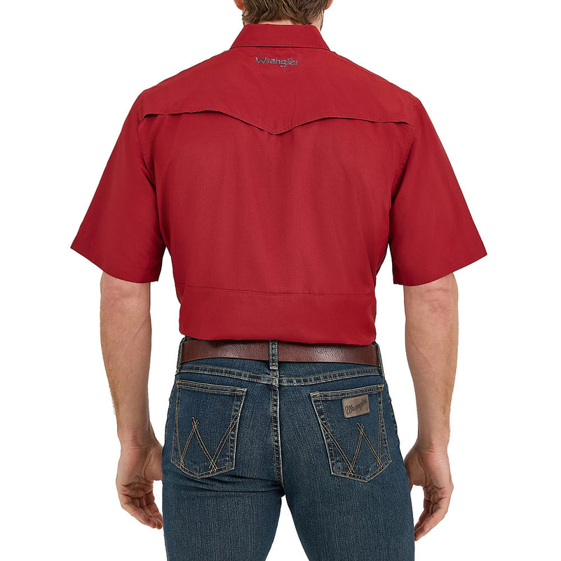Wrangler Men's Performance Red Shirt