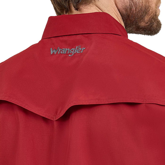 Wrangler Men's Performance Red Shirt