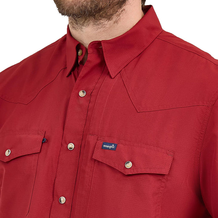 Wrangler Men's Performance Red Shirt