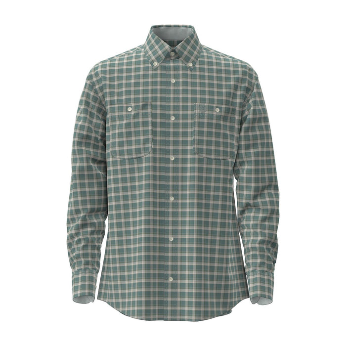 Wrangler Mens George Strait Green Plaid Long Sleeve Shirt Wrangler Mens George Strait Green Plaid Long Sleeve Shirt